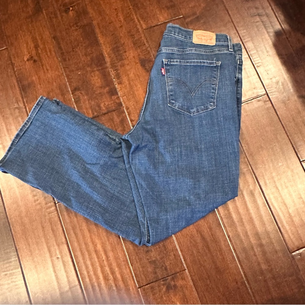 Levi’s Women’s Classic Bootcut Blue Denim Jeans size 12
